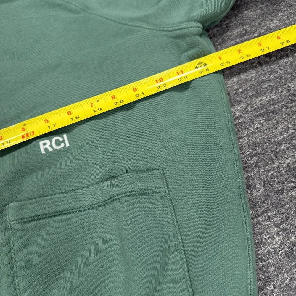 Levis X Reese Cooper Green Cotton Embroidered Hoodie Medium Green Sweatshirt